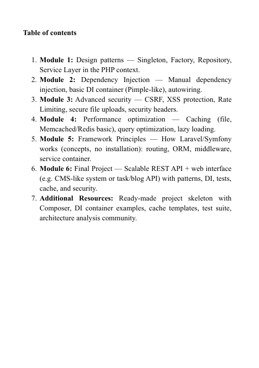 Introduction to a PHP "Shift Pack"